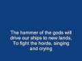Led Zeppelin  Immigrant Song  Lyrics. - LedZepXXX Led Zeppelin  Immigrant Song  Lyrics.