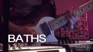 Baths - &quot;Worsening&quot; (Live on Radio K)