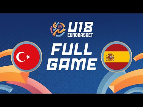 Quarter-Finals | Türkiye v Spain | Full Basketball Game | FIBA U18 EuroBasket 2025