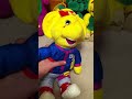 PBS Barney The Purple Dinosaur Talk N Dress BJ The Yellow Dinosaur Plush By Playskool 1994