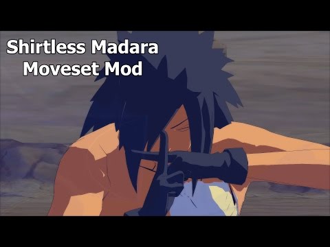 Naruto Ninja Storm 4 Road to Boruto PC MOD 60 FPS - Shirtless Madara Custom Moveset Mod Gameplay