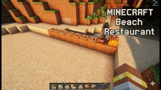 Beach Restaurant | Minecraft