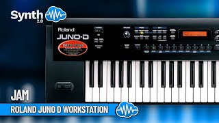 Video thumbnail for ROLAND JUNO D WORKSTATION | Jam by Synth Cloud