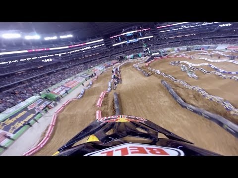 GoPro: James Stewart's Winning Run - 2014 Monster Energy Supercross Arlington