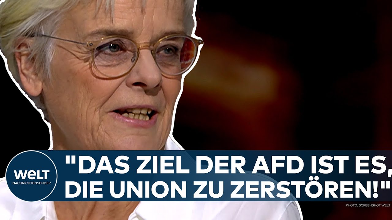 DEUTSCHLAND: "Das Ziel der AfD ist es, die Union zu zerstören!" - Herrmann bei "Meinungsfreiheit"!