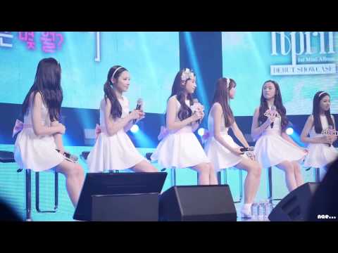 150824 에이프릴 (April) 데뷔 쇼케이스 - Q & A