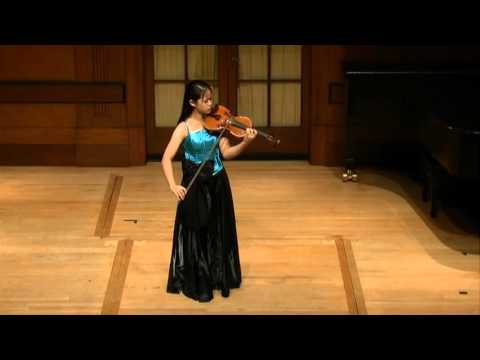 Yu-Ting Chen Ysaye Solo Sonata No. 4 Allemanda