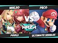 Delfino Maza 2023 - MkLeo (Pyra Mythra) Vs. Peco (Mario) Smash Ultimate - SSBU
