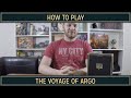 The Voyage of Argo - How To Play