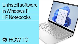 How to uninstall software from HP Notebooks running Windows 11