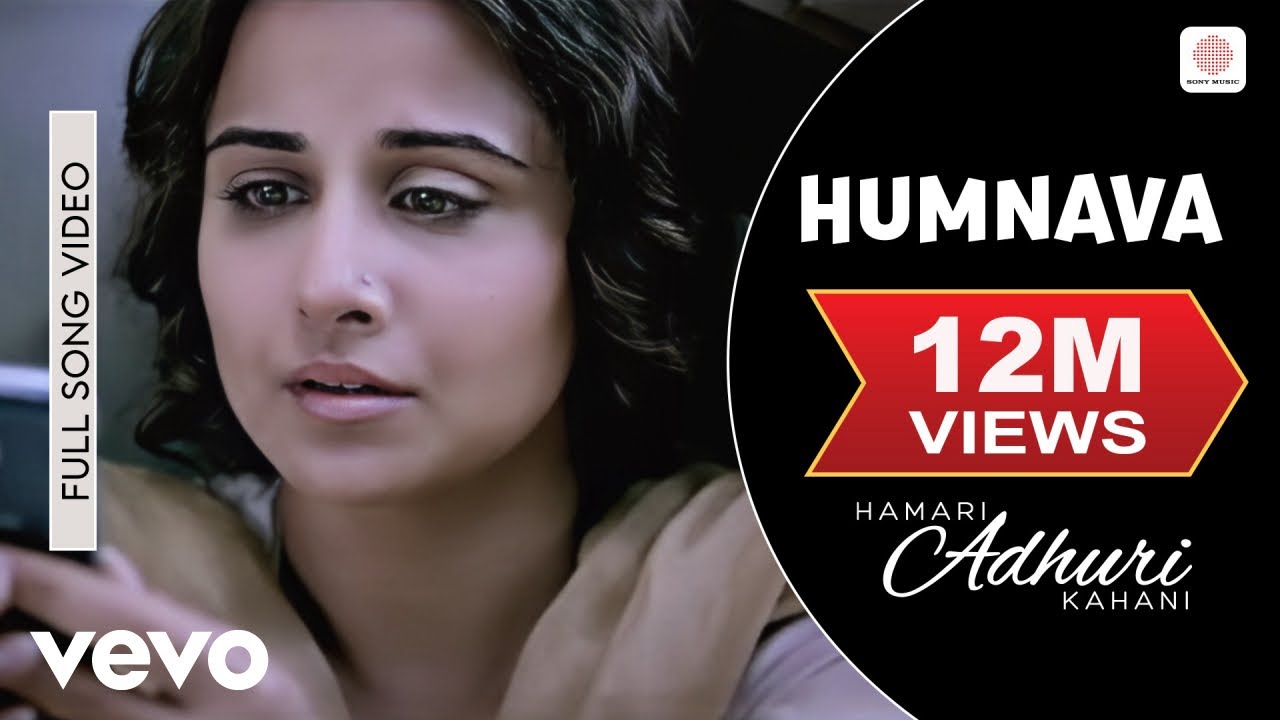 Humnava Lyrics  | Hamari Adhuri Kahani | Emraan Hashmi, Vidya Balan. | Papon, Mithoon | Mithoon