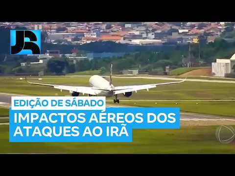 Voos retornam ao Brasil devido ao fechamento do espaço aéreo de países do Oriente Médio