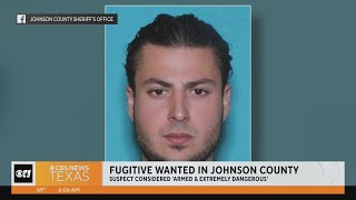 'Armed & etremely dangerous' fugitive wanted in Johnson County