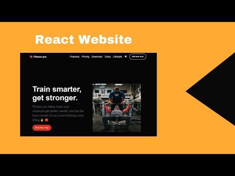 React Website Tutorial - Beginner React JS  Project with Styled-Components  Fully Responsive