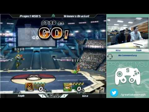Project MSU 5 Bracket - Toph (GnW/Ganon/Falcon) vs. Kira (Fox/Falcon)