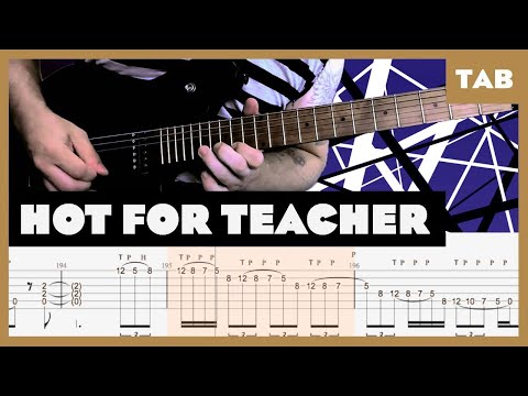 Van Halen - Hot for Teacher - Guitar Tab | Lesson | Cover | Tutorial