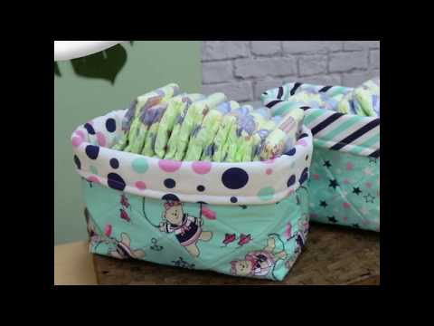 DIY - Porta Fraldas by Maura Castro