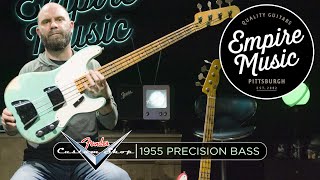 Video thumbnail for Fender Custom Shop 1955 Precision Bass - EMPIRE MUSIC by Empire Music