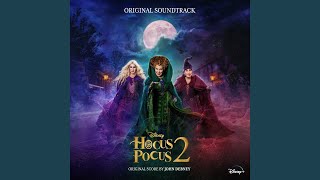 Kadr z teledysku The Witches Are Back tekst piosenki Hocus Pocus 2 (OST)