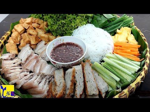 Cách làm Bún Đậu Mắm Tôm tại nhà đã ngon còn ngon hơn nhờ vào nước mắm tôm thơm lừng by Xanh TV