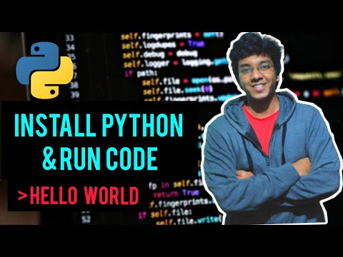 Hello World In Python How To Install Python On Win 10 Python Programming Hindi 2020