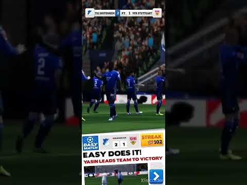 Score Hero 2022 / Daily Match : TSG Hoffenheim - VFB Stuttgart