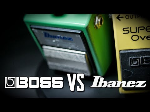 Ibanez Tubescreamer VS Boss Super Overdrive | BATTLE OF THE OVERDRIVES