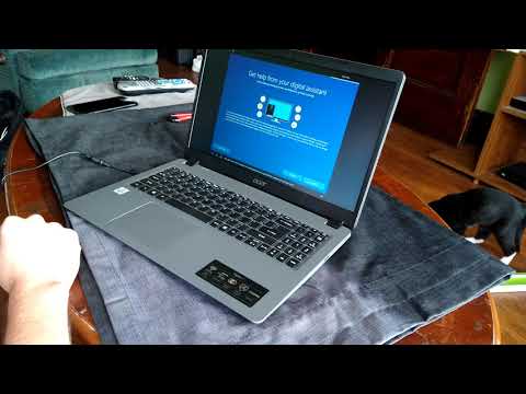2020 Acer Aspire 3 (15.6" i5 8gb/256gb) unboxing and setup