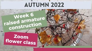 Raised armature construction | Zoom flower class
