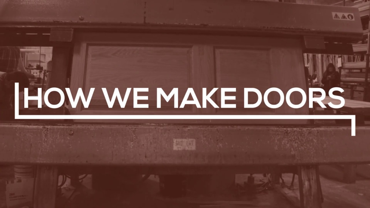 How We Make Doors at Riverside Millwork Group