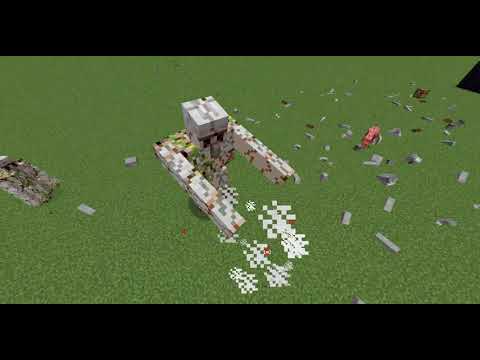 15 X Mutant Skeleton Vs Mutant Iron Golem I Minecraft Mobs Battle