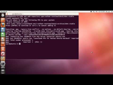 comment installer xbmc sur ubuntu