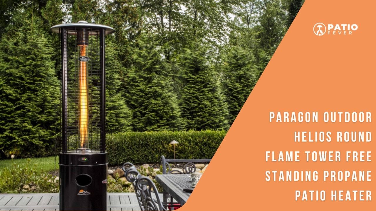 Bl32 Flame Tower Patio Heater Paragon Outdoor Helios 82-in 35,000