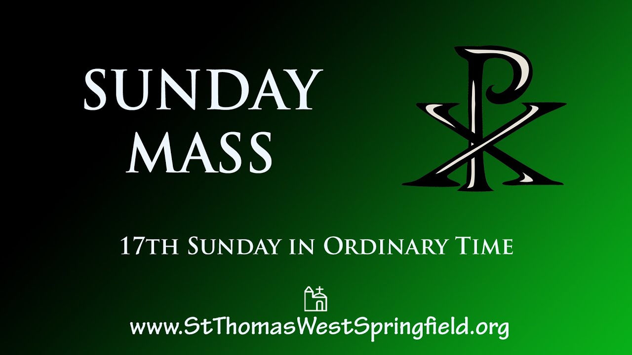 Catholic Sunday Mass 24 July 2022 || Sunday Mass Online