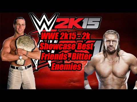 WWE 2K15 2K Showcase Walkthrough - Casket Match (Best Friends, Bitter Enemies Part 2)