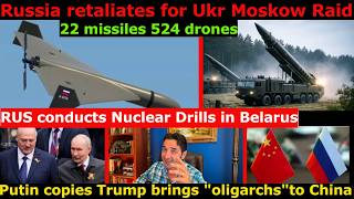 RUS answers Ukr's Moscow Raid with 552 strikes Putin's visit to China. Ukraine's New "Secret" Weapon