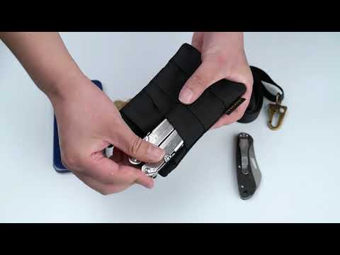 Viperade VE3 EDC Pocket Organizer Pouch for Men, Nylon EDC Organizer with 4 Tools Storage Pouch