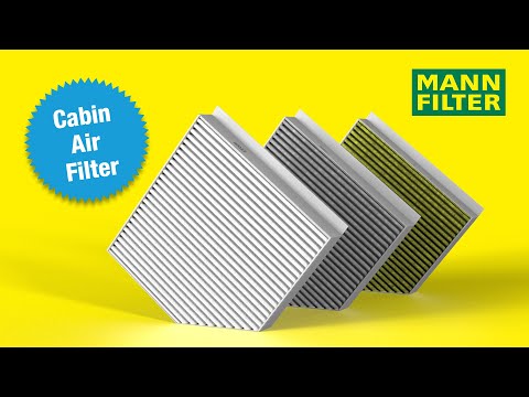 What are the benefits of cabin air filters from MANN-FILTER?