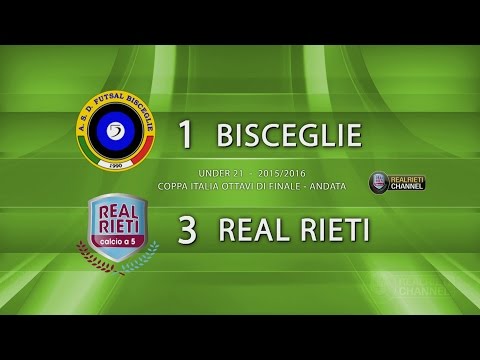 FUTSAL BISCEGLIE vs REAL RIETI - UNDER 21 COPPA ITALIA  ANDATA