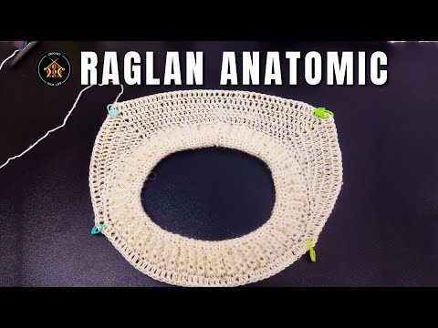 Cum crosetam raglan anatomic - crosetam cu drag idei noi