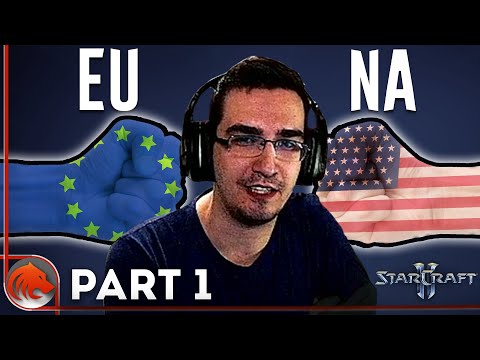 *ALL* Leagues EU vs NA Showmatch #1 PART 1/2