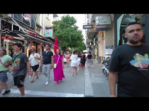 Απογευματινή βόλτα στη Λάρισα (Ιούλιος 2023) - Evening walk in Larisa city (July 2023)