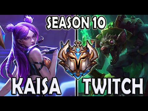 Kaisa vs Twitch ADC - NA Challenger ✔️ Patch 10.13 ✔️