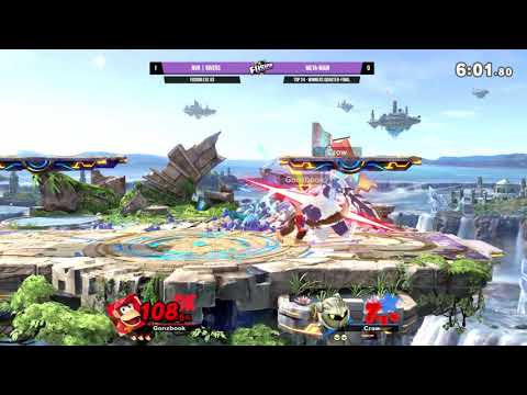 Fusion.exe 63 - NVR Rivers (Diddy Kong) vs Meta-Main (Meta Knight) - Top 24 - Winners Quarter-Final