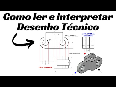 Como ler e interpretar desenho técnico mecânico