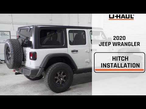 2020 Jeep Wrangler Trailer Hitch Installation