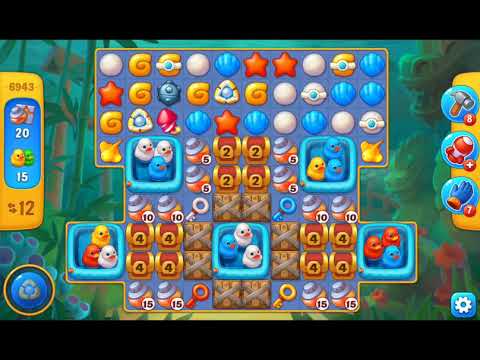Fishdom 2021 - Level 6943   #playrix #fishdom #gaming