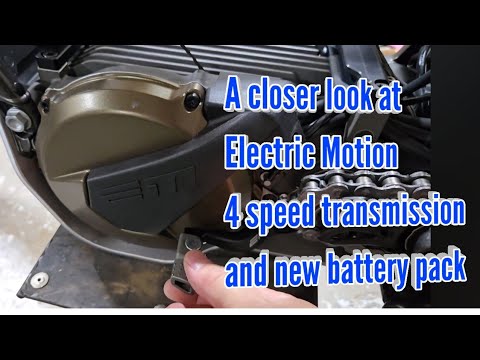 Electric motion  Factor E 2.5 Battery Pack and 4 Speed Transmission review.