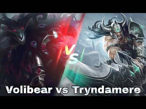 Volibear vs Tryndamere TOP S11, si no llevas flash mas te vale jugar bien.