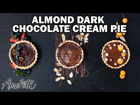 How to Make Cream Pie | Almond Dark Chocolate Cream Pie Recipe